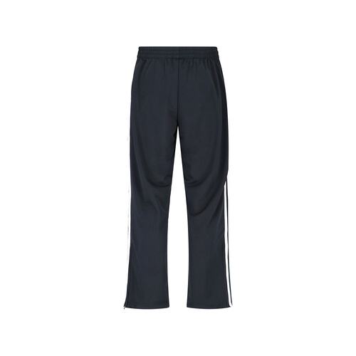 香港直邮adidas 阿迪达斯 男士 黑色裤子 IJ7055BLACKWHITE运动裤 - 图0