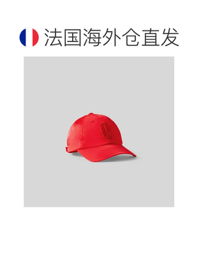 自营欧洲直邮Claudie Pierlot CP女士红色刺绣棒球帽