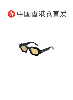 1h可退 香港直邮mcqueen 麦昆 女士 太阳眼镜 black黑色 舒适时尚