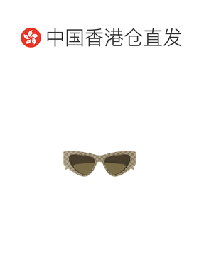 1h可退 香港直邮Gucci 几何太阳镜 GG2019S古驰