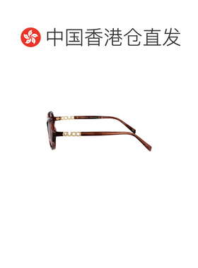 1h可退 香港直邮Gucci 古驰 女士 HAVANA-HAVANA-RED 醋纤太阳眼