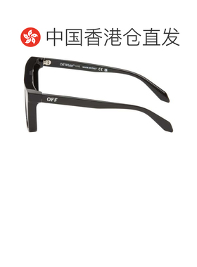1h可退 香港直邮off-white 男士 黑色 Bridgeport 太阳镜 OW10451