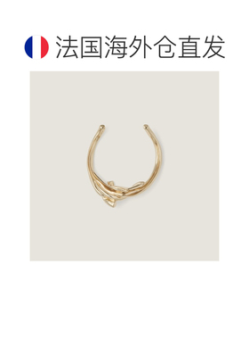 自营欧洲直邮Givenchy纪梵希 Chain Link女士浅金色黄铜金属颈圈