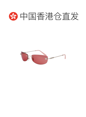 香港直邮VERSACE 女士太阳镜 0VE2279100084 SS2026 红色 0VE2279