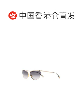 香港直邮Chloe 蔻依 女士 UMA 金色金属太阳眼镜 CH0386S00262BLA