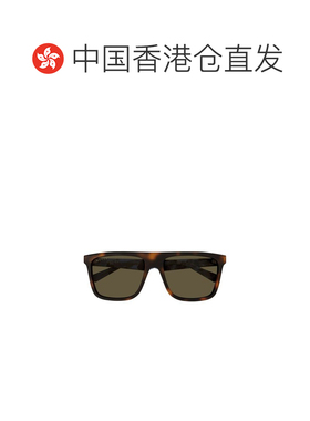 香港直邮Gucci 古驰 女士 Eyewear 方形镜框太阳镜 GG2182S