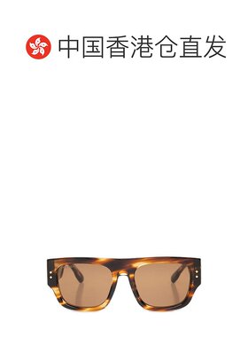 1h可退 香港直邮Gucci 古驰 男士 方形太阳镜 733376J0740玳瑁色