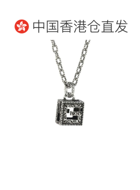自营Gucci 徽标项链 YBB552768001配饰吊坠链子