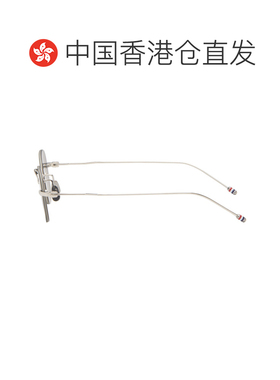 香港直邮Thom Browne 汤姆 布朗 男士 银色 Rectangular Rimless