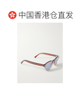 香港直邮Brunello Cucinelli 布内罗 古奇拉利 男士 圆框醋纤太阳