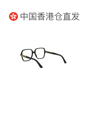 香港直邮GUCCI 女士眼镜 GG1193O001 SS2026 黑色 徽标平光镜