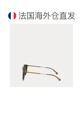 自营欧洲直邮Ralph Lauren拉夫劳伦 男士醋酸纤维羽毛镜腿圆形太
