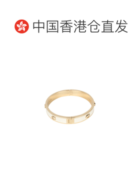 香港直邮COACH 女士手链手镯 422719GLD100 SS2024 金色 铰链手镯