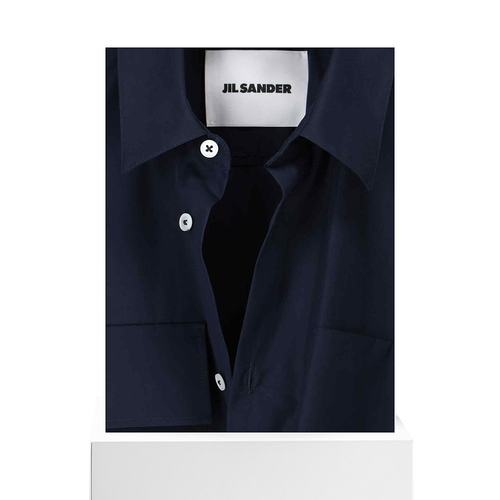 1h可退 香港直邮Jil Sander 吉尔 桑达 男士 长袖衬衫 J23DL0002J - 图3