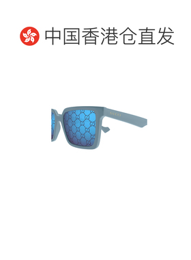 自营Gucci 几何框太阳镜 GG1540S古驰正品百搭显脸小高级感