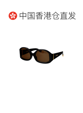 1h可退 香港直邮JACQUEMUS 女士眼镜 JAC15C1SUN SS2026 棕色 徽