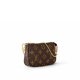 Self-operated LV/Louis Vuitton pochette classic presbyopic chain shoulder mahjong bag women's bag ladies bag lv bag