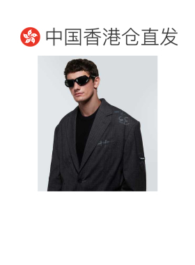 1h可退 香港直邮Balenciaga 巴黎世家 男士 Xpander 边猫眼太阳眼