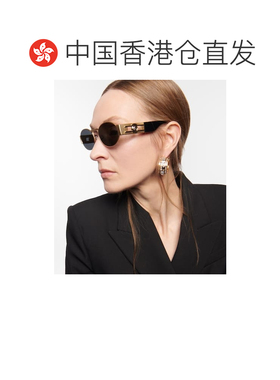 1h可退 香港直邮versace 范思哲 女士 Medusa '95 椭圆形太阳眼镜