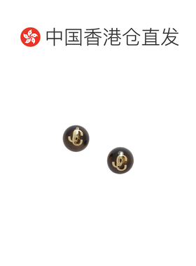 Jimmy Choo “JC”耳钉 BEADSEARRINGSHBE配饰耳坠【付后1h可退】