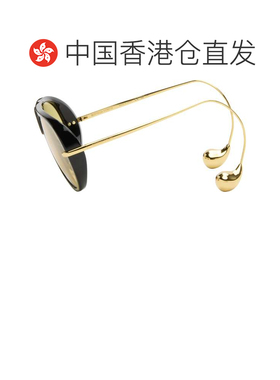 香港直邮Bottega Veneta 葆蝶家 女士 黑色 Drop 飞行员太阳镜