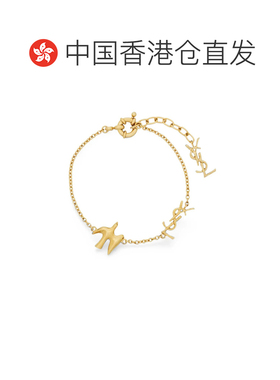 香港直邮Saint Laurent 圣罗兰 女士 CASSANDRE DOVE 金属手链 A0