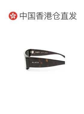 Alaia 矩形镜框太阳镜 AA0105S-002