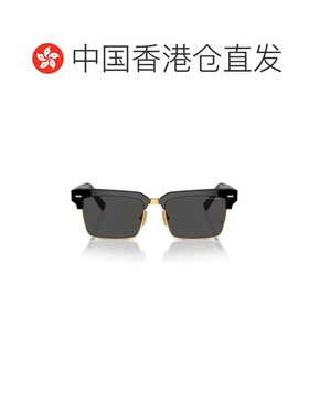 1h可退 香港直邮Miu Miu 缪缪 女士 徽标太阳镜 MU10ZS black黑色