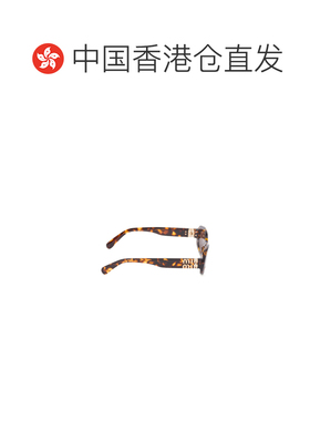 香港直邮miu miu/缪缪 24FW 镜腿徽标太阳镜 Women