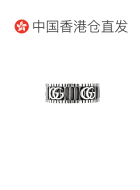 香港直邮GUCCI 女士戒指 YBC551899001022 AW2019 银色 marmont戒
