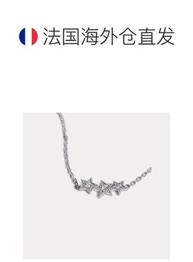 自营欧洲直邮Bonpoint小樱桃 Stone联名儿童银色三星彩手链