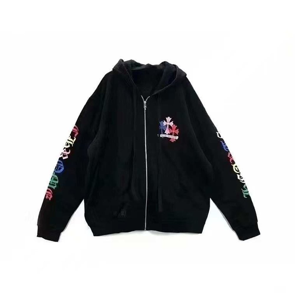 香港直邮CHROME HEARTS 黑色男士卫衣/帽衫 CHROME-HEARTS-97-BLA - 图2