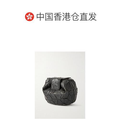 1h可退 香港直邮Gabriela Hearst 女士 Demi 柔软刺绣皮革手包 GH - 图1