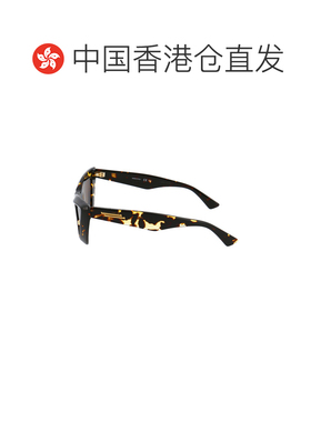 【99新未使用】香港直邮Bottega Veneta 猫眼玳瑁纹太阳镜 BV1101