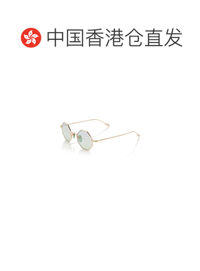 1h可退 香港直邮Gucci 古驰 女士 八角形框金属太阳眼镜