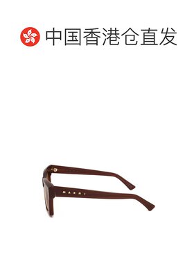 1h可退 香港直邮Marni 玛尼 女士 Eyewear 方形鏡框太陽眼鏡 EDKU