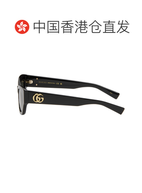 1h可退 香港直邮Gucci 古驰 女士 黑色 Low Nose Bridge Fit 太阳