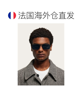 自营欧洲直邮Ferragamo菲拉格慕 男士哑光黑色钛金属飞行员太阳镜