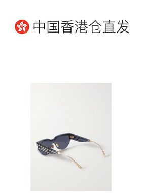 香港直邮DIOR 迪奥 女士 Club M3U D形框醋纤镀金太阳眼镜 CD4008