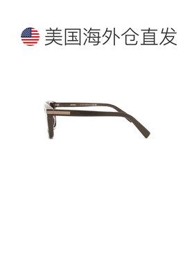 美国直邮zegna 杰尼亚 男士 几何形状醋纤太阳眼镜 EZ03035450E