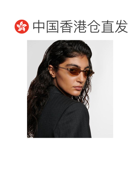 1h可退 香港直邮Bottega Veneta 葆蝶家 女士 矩形太阳眼镜