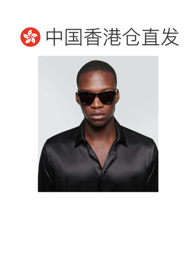 1h可退 香港直邮Saint Laurent 圣罗兰 男士 SL M124 方框太阳眼