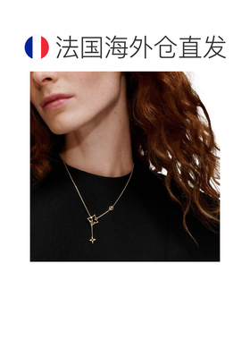 自营1h可退 欧洲直邮LV路易威登项链23新款FLOWERGRAM女金色镂空