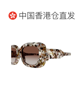 1h可退 香港直邮Chloe 蔻依 女士 徽标太阳镜 CH0188S brown棕色