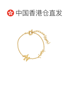 香港直邮Saint Laurent 圣罗兰 女士 dove and Cassandre 金色吊(