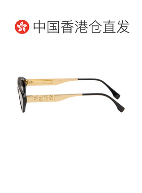 1h可退 香港直邮Fendi 芬迪 女士 黑色 graphy 太阳镜 FE40202I51