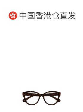 1h可退 香港直邮Chloe 蔻依 女士 几何框平光镜 CH0243O brown棕