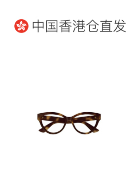 1h可退 香港直邮Gucci 古驰 女士 几何平光镜 GG1581O colorful花