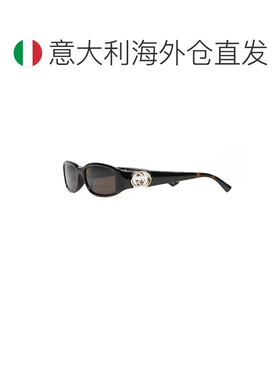 欧洲直邮gucci古驰 镜腿花纹长方形太阳镜女款GG1661S 002