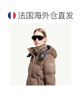 自营欧洲直邮Moncler盟可睐 Zyra哑光黑尼龙飞行员太阳镜男女通用